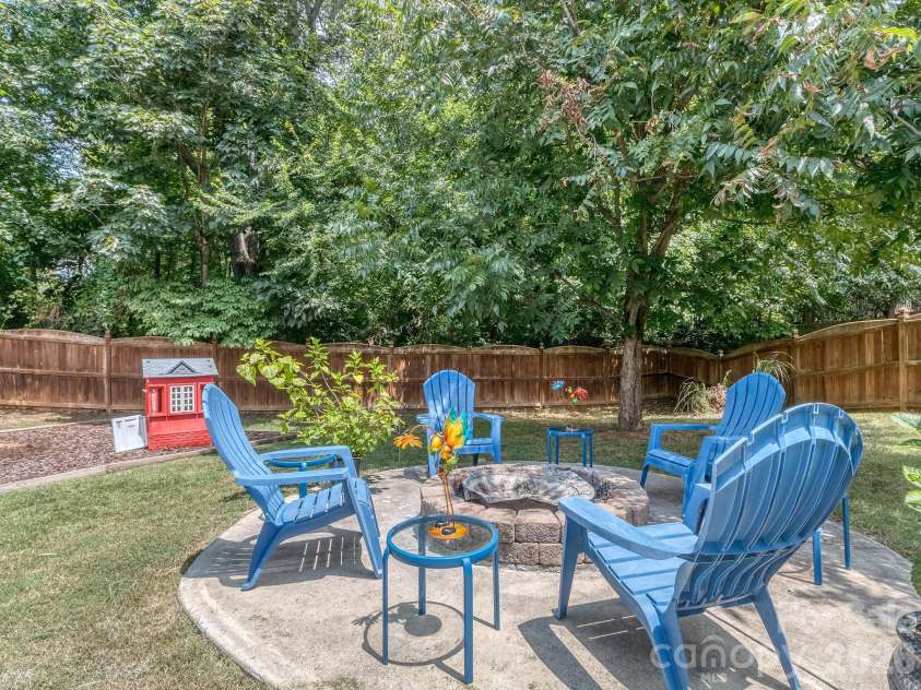 10326 Haddington Drive, Charlotte, NC 28269.  MLS# CAR4411635, YatesRealty ID 42402. Backyard