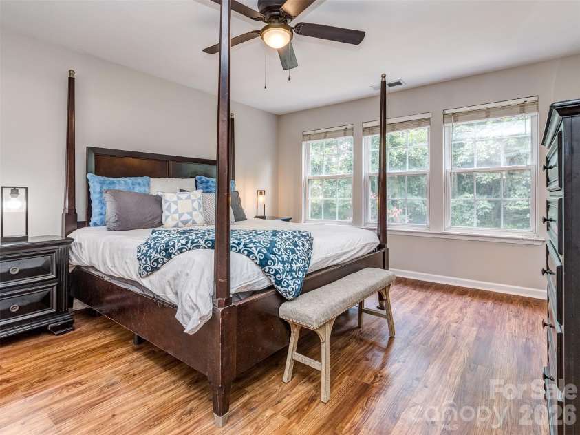 10326 Haddington Drive, Charlotte, NC 28269.  MLS# CAR4411635, YatesRealty ID 42402. Primary Bedroom