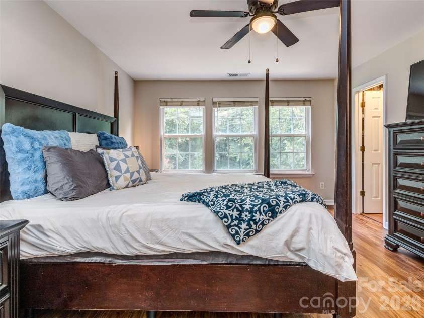 10326 Haddington Drive, Charlotte, NC 28269.  MLS# CAR4411635, YatesRealty ID 42402. Primary Bedroom
