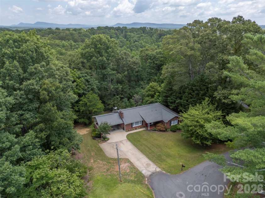 303 Elizabeth Avenue, Forest City, NC 28043.  MLS# CAR4398405, YatesRealty ID 42409. Ariel View