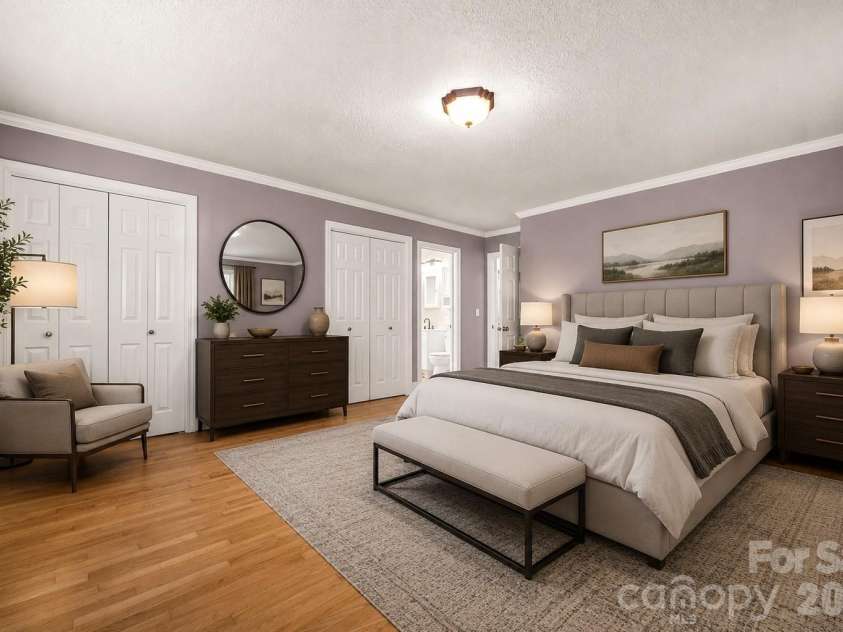 303 Elizabeth Avenue, Forest City, NC 28043.  MLS# CAR4398405, YatesRealty ID 42409. Primary Bedroom - Virtual Staging