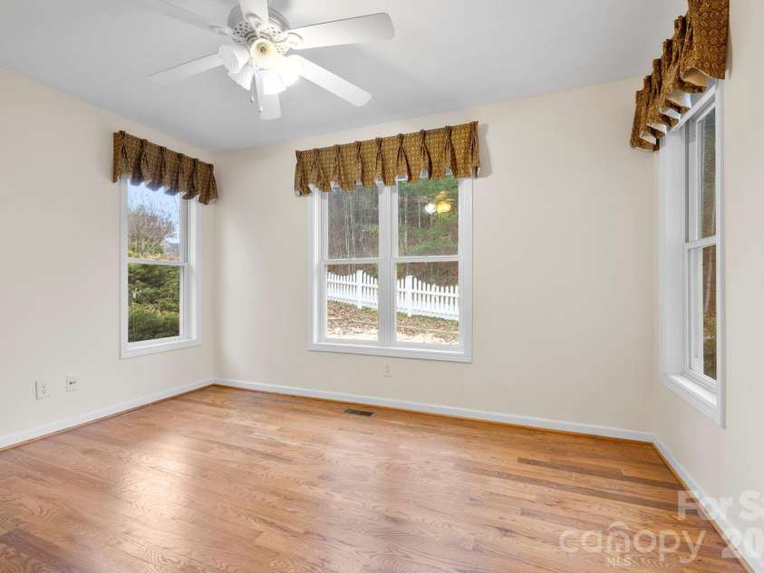 242 Carriage Summitt Way, Hendersonville, NC 28791.  MLS# CAR4335765, YatesRealty ID 42411. Home office on main level
