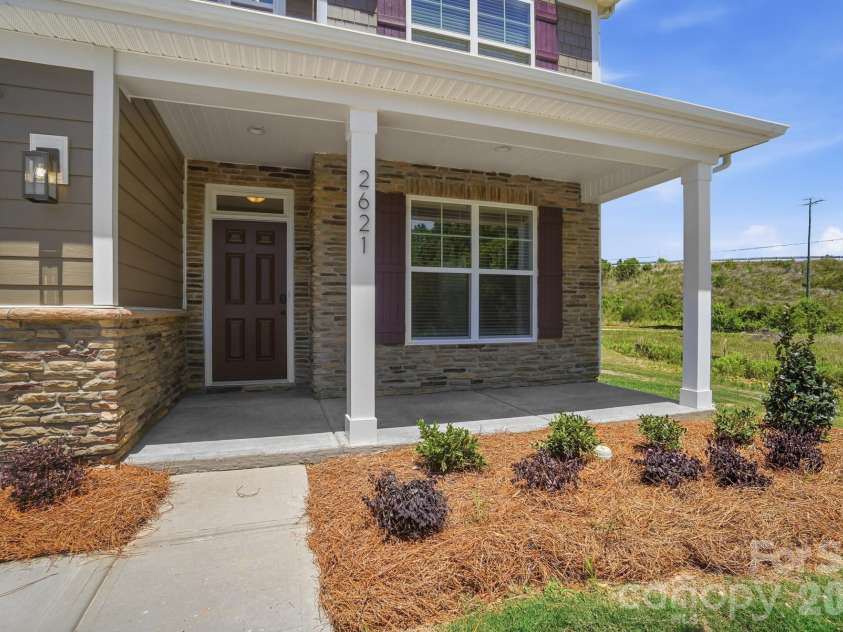 2621 Wild Azalea Court, Monroe, NC 28110.  MLS# CAR4378939, YatesRealty ID 42412. Homesite 6 features a completed Davidson B Floorplan