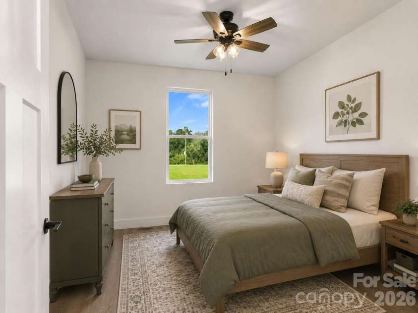 27 Klimovych Road, Hendersonville, NC 28792.  MLS# CAR4399870, YatesRealty ID 42413. Ai rendered - 3rd beroom