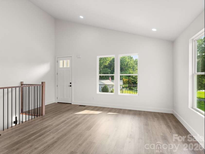 27 Klimovych Road, Hendersonville, NC 28792.  MLS# CAR4399870, YatesRealty ID 42413. Living room area