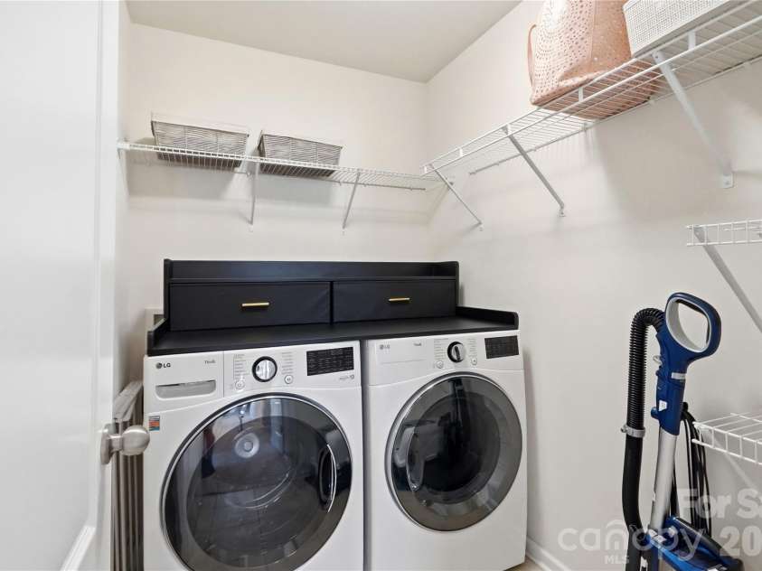 10690 Sapphire Trail, Davidson, NC 28036.  MLS# CAR4410627, YatesRealty ID 42436. Laundry - Upper Level