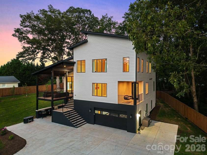 52 Klimovych Road, Hendersonville, NC 28792.  MLS# CAR4411004, YatesRealty ID 42440. Side View