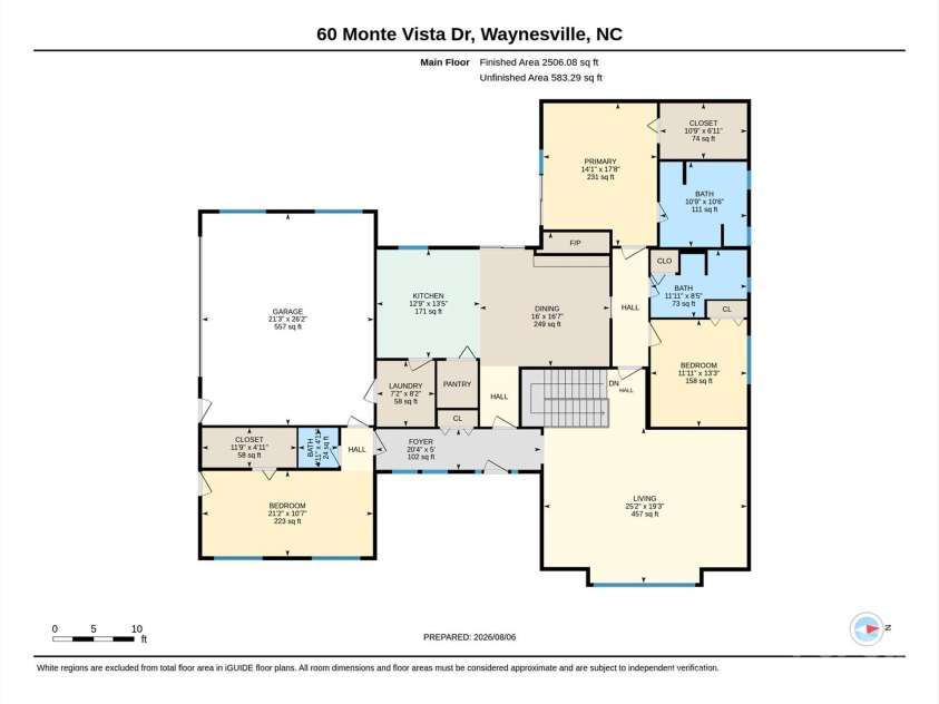 60 Monte Vista Drive, Waynesville, NC 28786.  MLS# CAR4411770, YatesRealty ID 42442. 