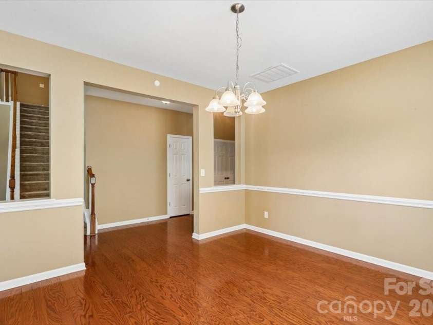 5307 Hackberry Lane, Concord, NC 28027.  MLS# CAR4409364, YatesRealty ID 42445. Dining Room