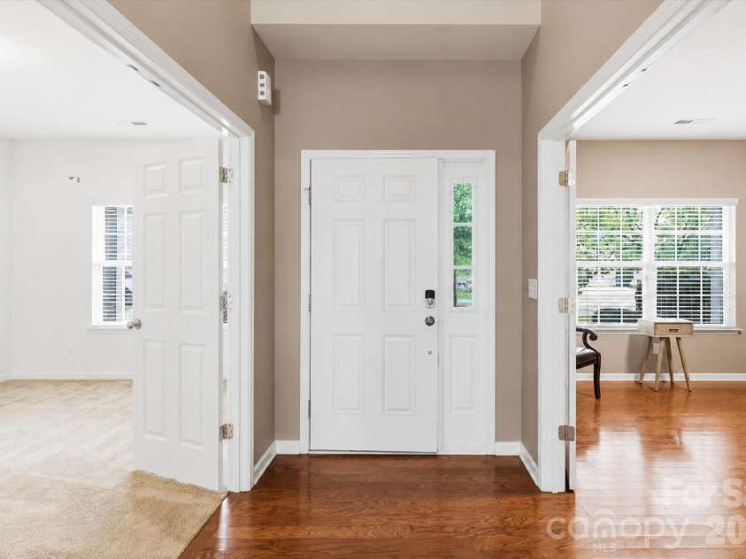 5307 Hackberry Lane, Concord, NC 28027.  MLS# CAR4409364, YatesRealty ID 42445. Entry