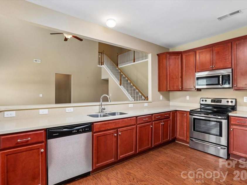 5307 Hackberry Lane, Concord, NC 28027.  MLS# CAR4409364, YatesRealty ID 42445. Kitchen