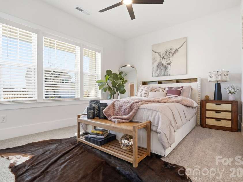 1342 Links Crossing Drive, Monroe, NC 28112.  MLS# CAR4341634, YatesRealty ID 4247. Spacious Secondary Bedroom 