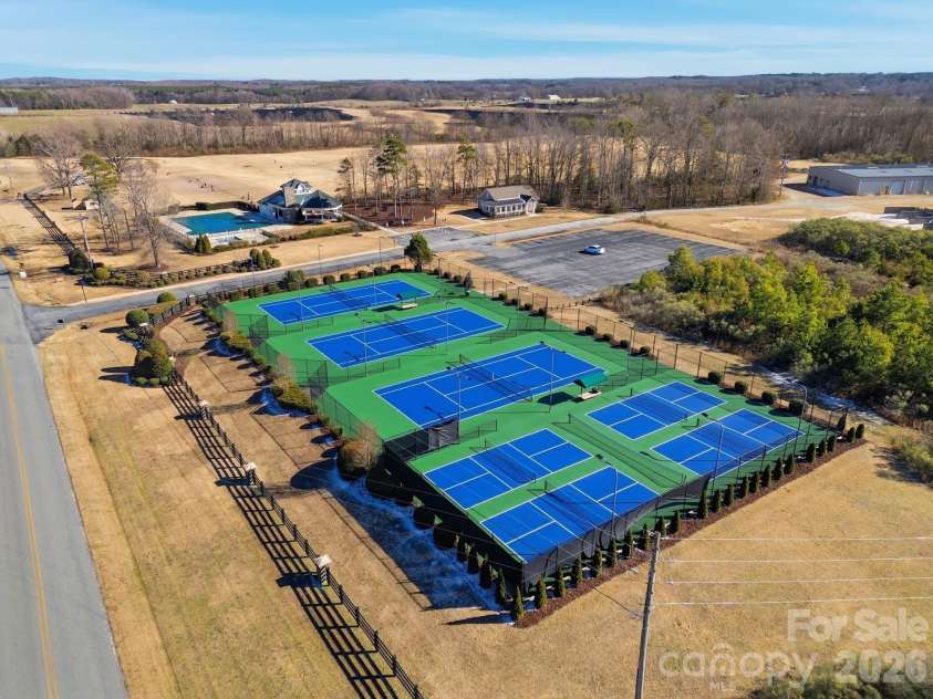 1342 Links Crossing Drive, Monroe, NC 28112.  MLS# CAR4341634, YatesRealty ID 4247. Tennis Courts 