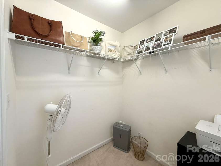 9610 Corbett Square Lane, Charlotte, NC 28214.  MLS# CAR4408193, YatesRealty ID 42477. Primary second walk in closet