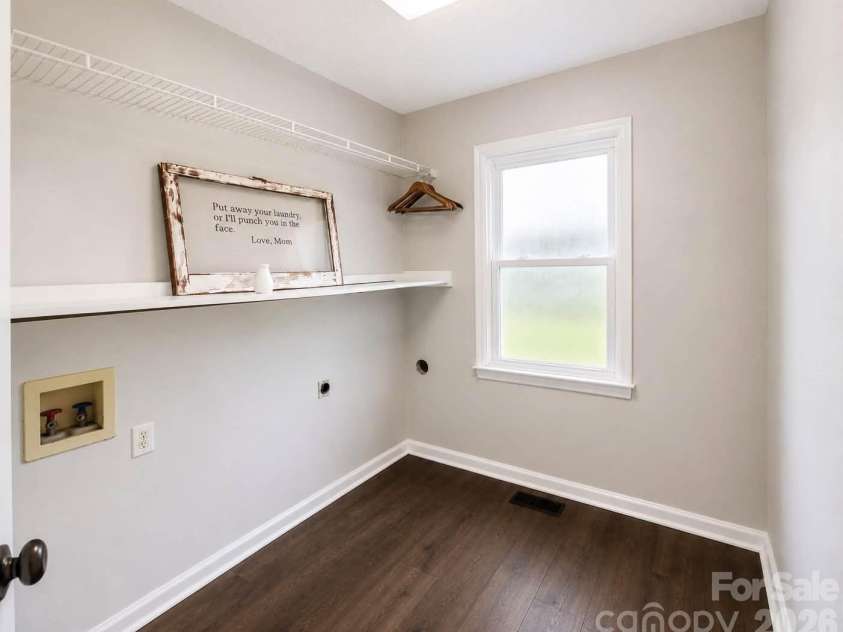 1003 Slick Rock Road, Chester, SC 29706.  MLS# CAR4407880, YatesRealty ID 42479. Upstairs Laundry