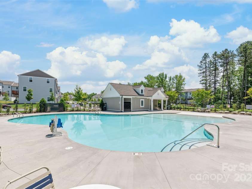 13221 Gadwal Pintail Drive, Charlotte, NC 28262.  MLS# CAR4260236, YatesRealty ID 4248. Community Pool and Clubhouse