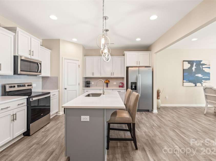 13221 Gadwal Pintail Drive, Charlotte, NC 28262.  MLS# CAR4260236, YatesRealty ID 4248. Kitchen with Recessed Lighting