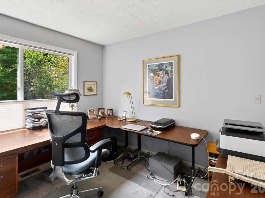 12 Highlander Lane, Hendersonville, NC 28792.  MLS# CAR4400920, YatesRealty ID 42486. 3rd bedroom on main level
