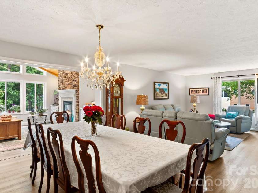 12 Highlander Lane, Hendersonville, NC 28792.  MLS# CAR4400920, YatesRealty ID 42486. Formal Dining area