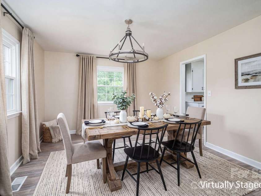 304 Windsor Drive, Shelby, NC 28150.  MLS# CAR4408450, YatesRealty ID 42488. Dining room potential