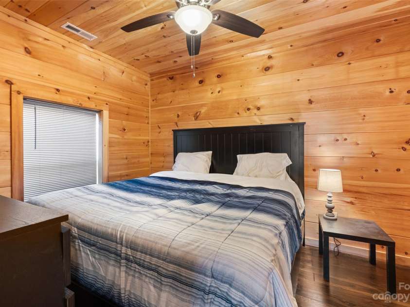 1642 Smith Waldrop Road, Mill Spring, NC 28756.  MLS# CAR4089037, YatesRealty ID 425. Lower Level Bedroom Jack Jill