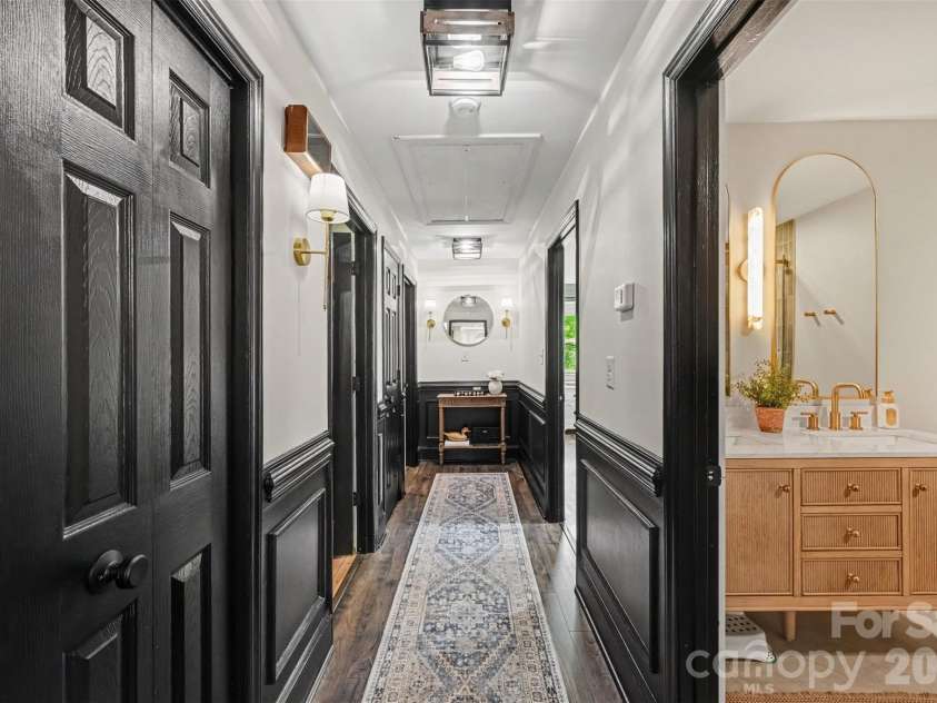 5718 White Store Road, Wingate, NC 28174.  MLS# CAR4411897, YatesRealty ID 42518. Hallway