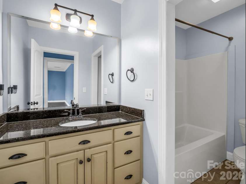 150 William Gilbert Loop, Rutherfordton, NC 28139.  MLS# CAR4342892, YatesRealty ID 4252. Bathroom in Basement