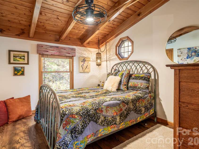 580 Flying Hawk Trail, Waynesville, NC 28786.  MLS# CAR4410856, YatesRealty ID 42522. Guest bed #2