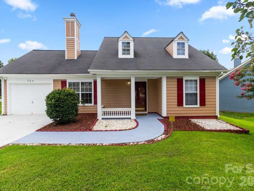 384 Cedarcroft Drive, Mooresville, NC 28115.  MLS# CAR4411146, YatesRealty ID 42530. 