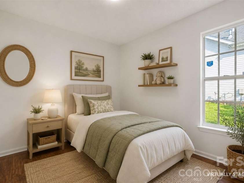 1910 Olsen Lane, Charlotte, NC 28213.  MLS# CAR4402471, YatesRealty ID 42545. Bedroom three