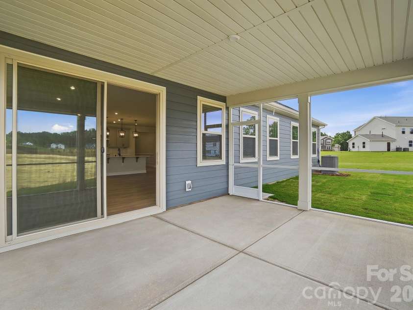 2509 Mabel Lane, Monroe, NC 28110.  MLS# CAR4405445, YatesRealty ID 42546. Digital Image SimilarScreened-in Porch