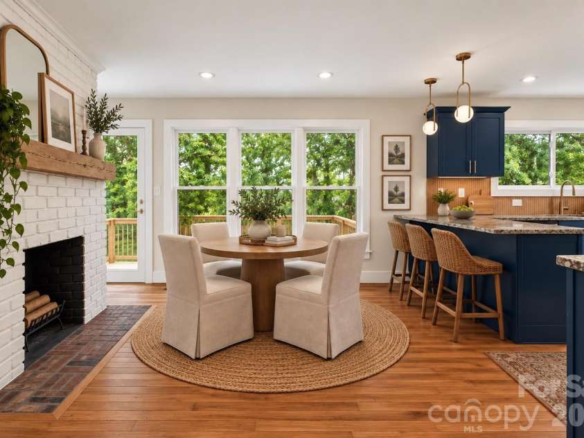 155 Oak Terrace, Arden, NC 28704.  MLS# CAR4411955, YatesRealty ID 42555. Digitally staged