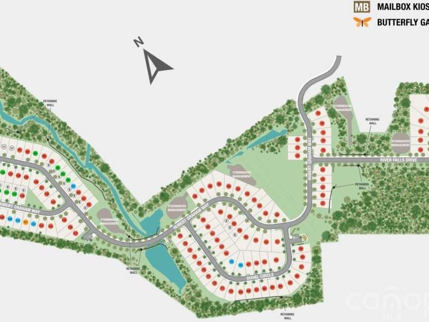 1594 Hubert Graham Way, Tega Cay, SC 29708.  MLS# CAR4412381, YatesRealty ID 42557. River Falls Sitemap