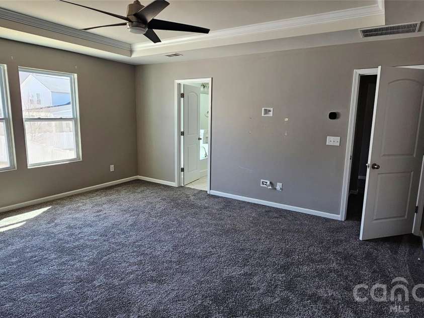 19113 Hawk Haven Lane, Charlotte, NC 28278.  MLS# CAR4358216, YatesRealty ID 4257. Master bedroom, view #2