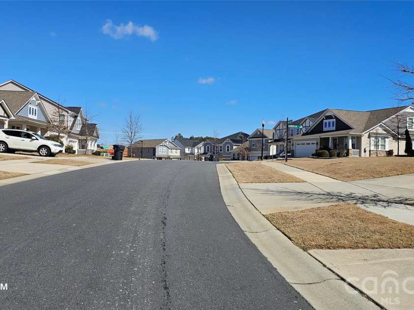 19113 Hawk Haven Lane, Charlotte, NC 28278.  MLS# CAR4358216, YatesRealty ID 4257. Street view to the left