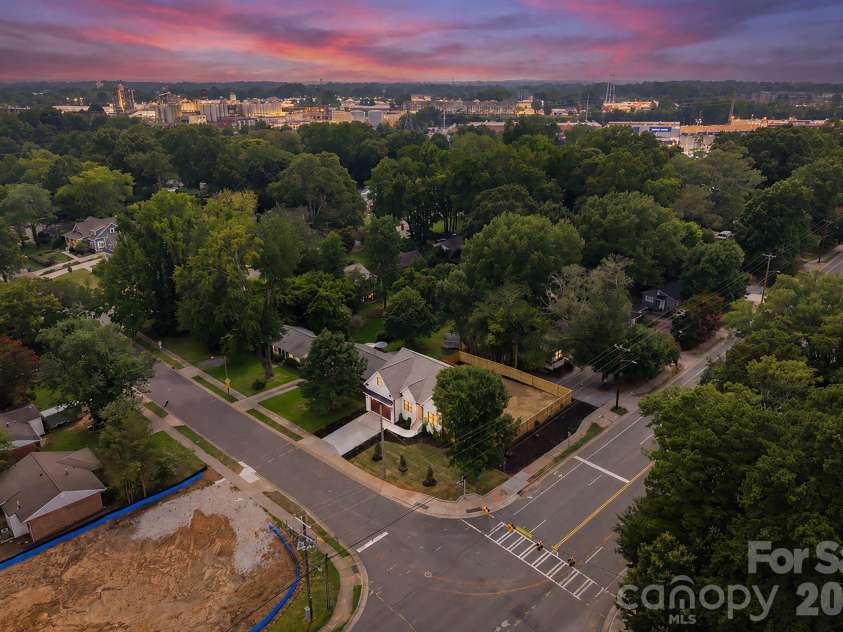 4704 Murrayhill Road, Charlotte, NC 28209.  MLS# CAR4388819, YatesRealty ID 42570. Aerial view.