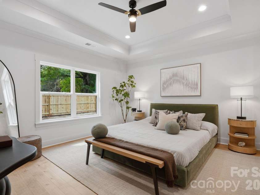 4704 Murrayhill Road, Charlotte, NC 28209.  MLS# CAR4388819, YatesRealty ID 42570. Primary bedroom.