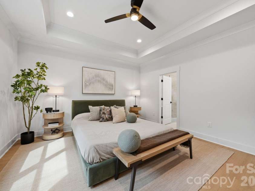 4704 Murrayhill Road, Charlotte, NC 28209.  MLS# CAR4388819, YatesRealty ID 42570. Primary bedroom.