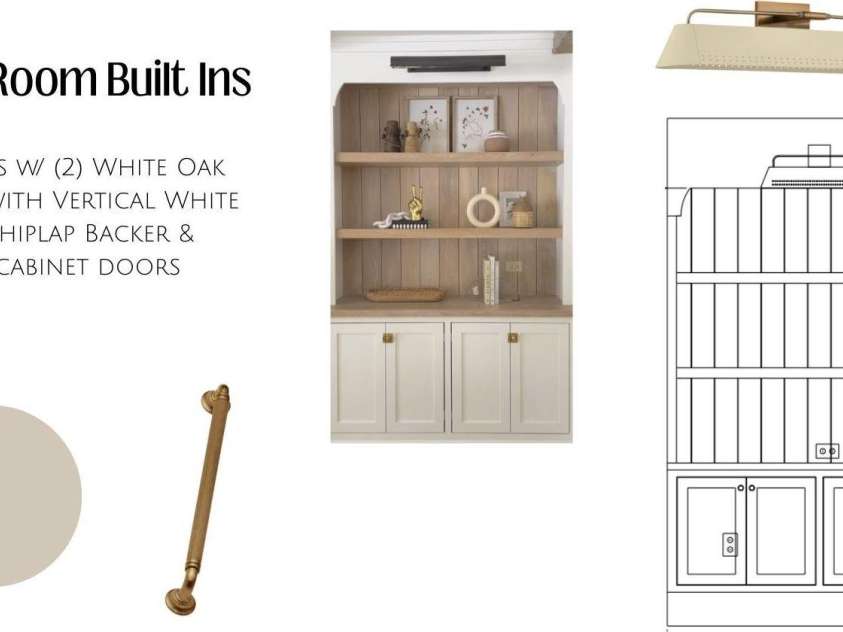 125 Randstone Court, Charlotte, NC 28211.  MLS# CAR4329471, YatesRealty ID 4258. Living Room Built In Details