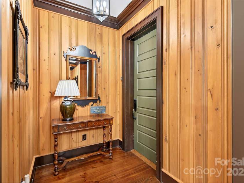 305 Clubhouse Lane, Mill Spring, NC 28756.  MLS# CAR4311469, YatesRealty ID 4258. Entrance to unit from the lower level common area