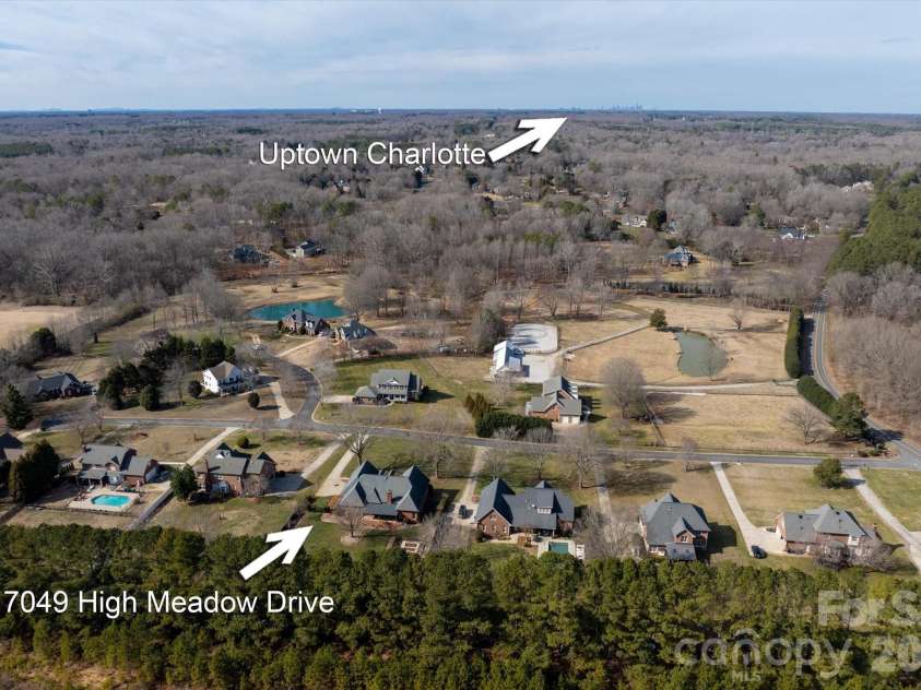 7049 High Meadow Drive, Weddington, NC 28104.  MLS# CAR4349099, YatesRealty ID 4258. 