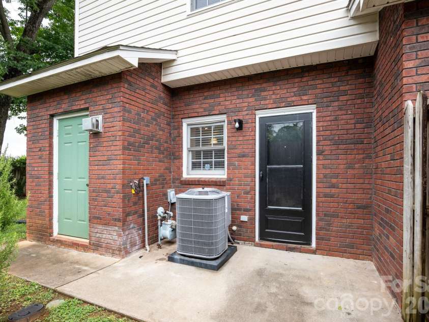 403 Wilson Street, Rock Hill, SC 29730.  MLS# CAR4410529, YatesRealty ID 42583. Patio with storage