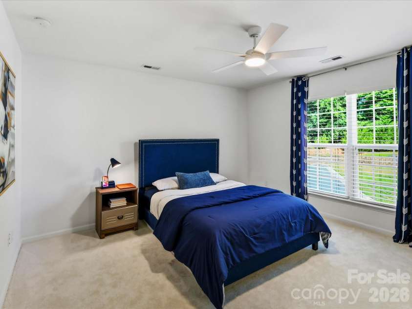 1806 Sunchaser Lane, Charlotte, NC 28210.  MLS# CAR4407057, YatesRealty ID 42588. Bedroom 2