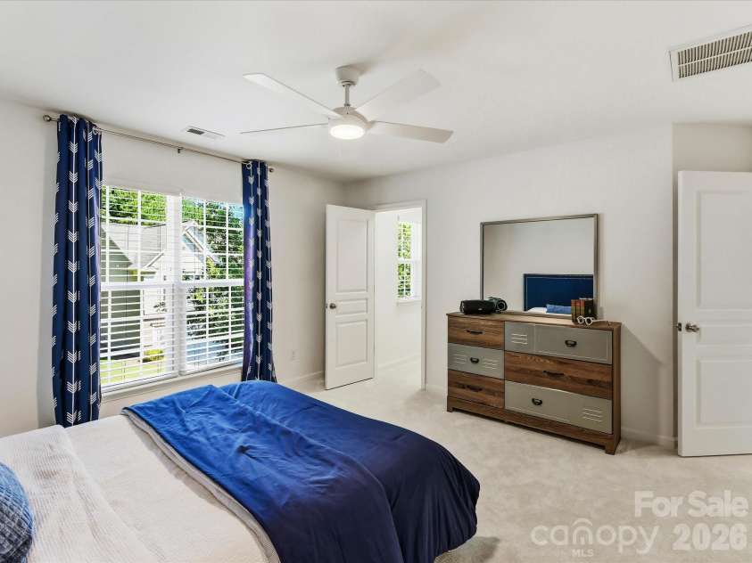 1806 Sunchaser Lane, Charlotte, NC 28210.  MLS# CAR4407057, YatesRealty ID 42588. Bedroom 2