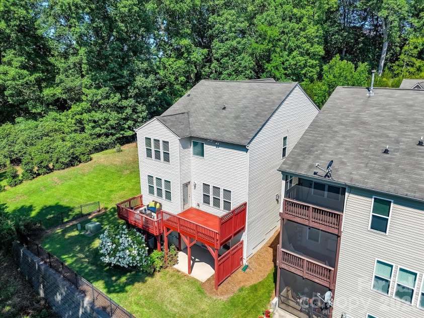 1806 Sunchaser Lane, Charlotte, NC 28210.  MLS# CAR4407057, YatesRealty ID 42588. Rear Elevation