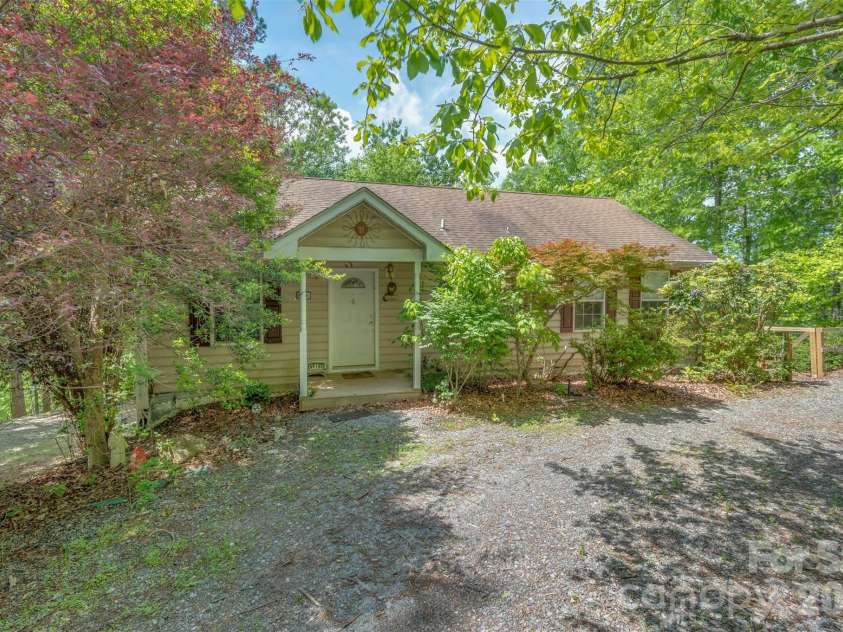 132 Egret Road, Lake Lure, NC 28746.  MLS# CAR4254580, YatesRealty ID 4259. Front view