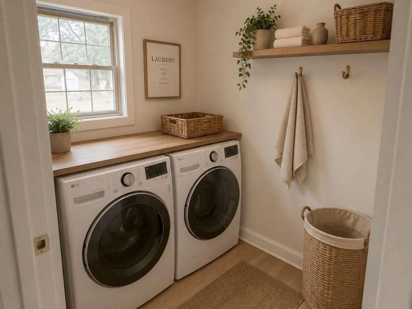 1480 Hallmark Drive, Rock Hill, SC 29730.  MLS# CAR4401157, YatesRealty ID 42610. Representative photo - laundry room