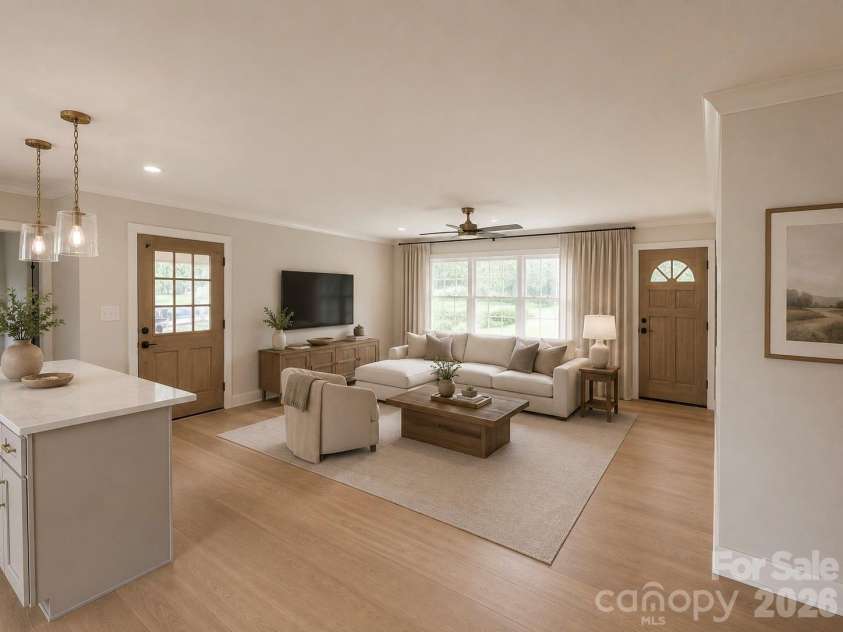 1480 Hallmark Drive, Rock Hill, SC 29730.  MLS# CAR4401157, YatesRealty ID 42610. Representative photo - Living room