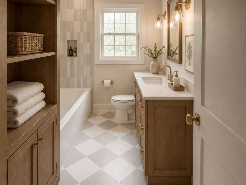 1480 Hallmark Drive, Rock Hill, SC 29730.  MLS# CAR4401157, YatesRealty ID 42610. Representative photo - Secondary bathroom