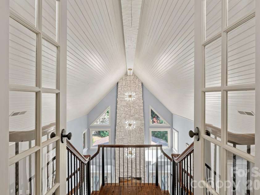 157 Dedham Loop, Mooresville, NC 28117.  MLS# CAR4407854, YatesRealty ID 42641. Beautiful staircase